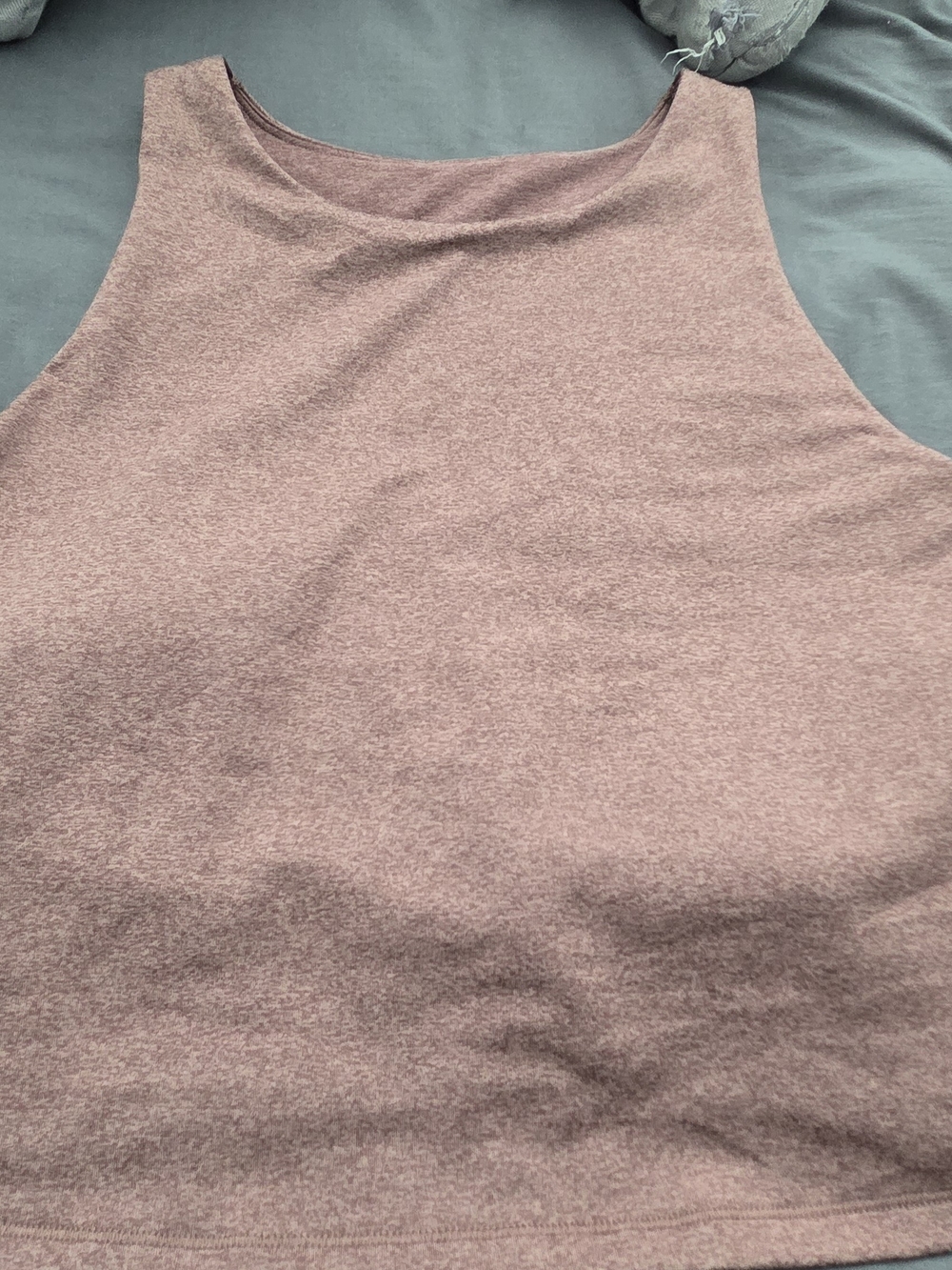 Old Navy Sleeveless Tank Top in Mauve Heather